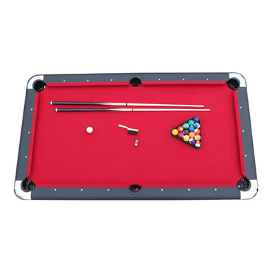 Hathaway Jupiter 7-ft Pool Table Free Play Top View