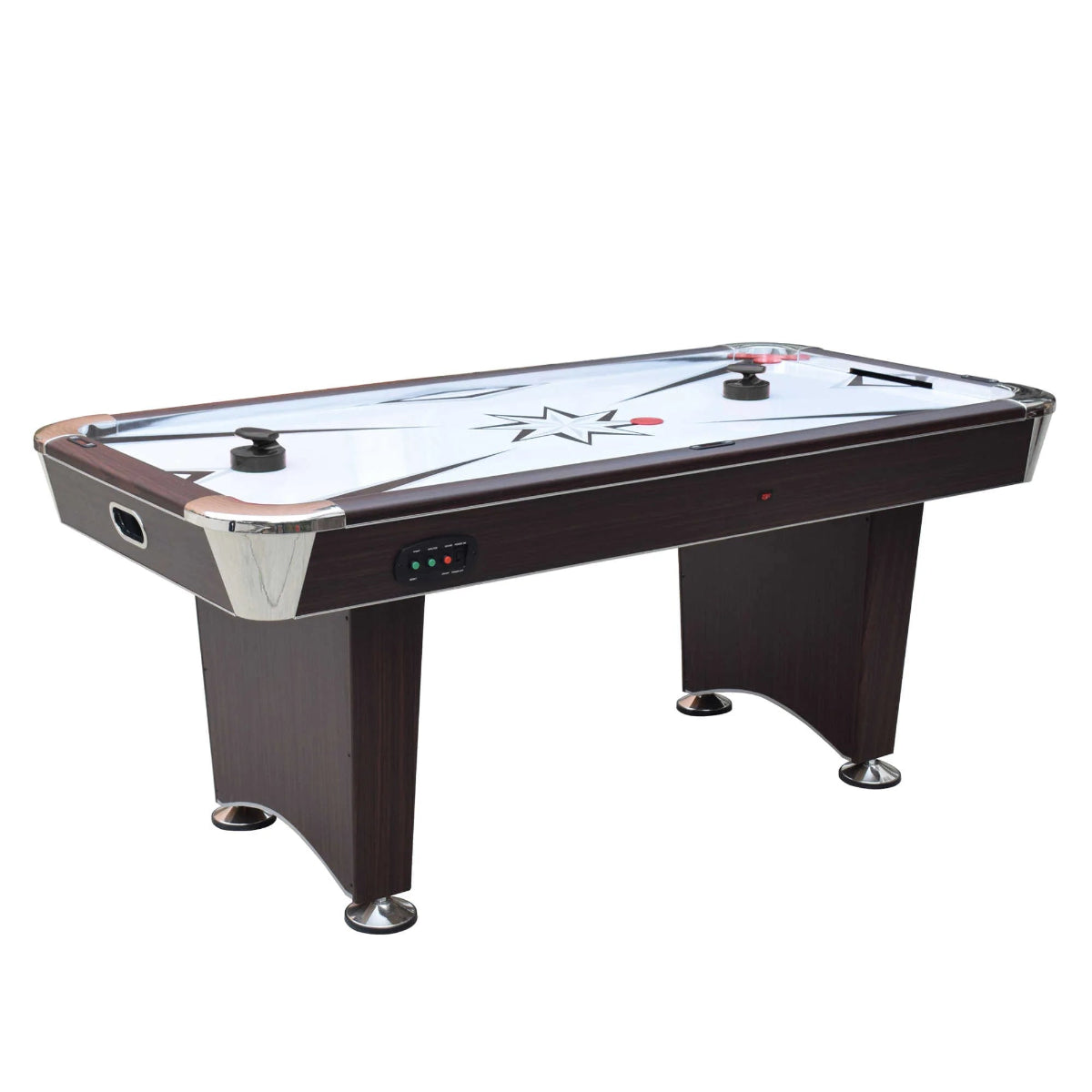 Hathaway Midtown II 6-ft Air Hockey Table Free Play Full View