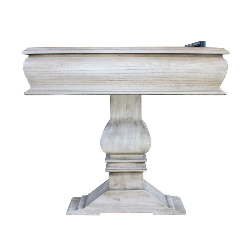 Hathaway Montecito 12-ft Driftwood Finish Shuffleboard Table Free Play Cross View