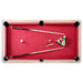 Hathaway Newport 7-ft Pool Table Combo Set Pool Table Free Play Top View