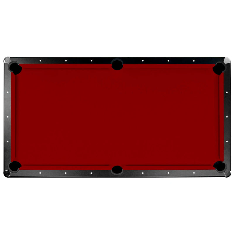 Hathaway Saturn II Billiard Cloth Pool Table Felt Burgundy Image