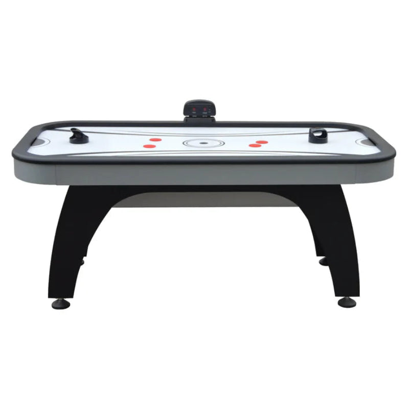 Hathaway Silverstreak 6-ft Air Hockey Table Free Play Side View