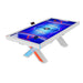 ICE Air FX Pro Air Hockey Table Standard Full View White Edge and Legs
