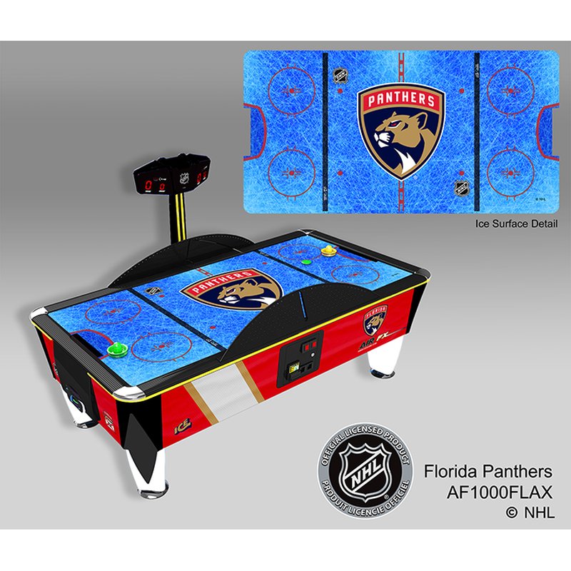 ICE NHL Air FX Air Hockey Table Coin Op Florida Panthers