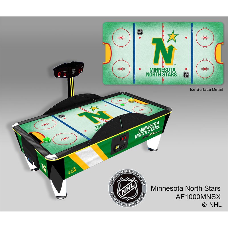 ICE NHL Air FX Air Hockey Table Coin Op Minnesota North Stars