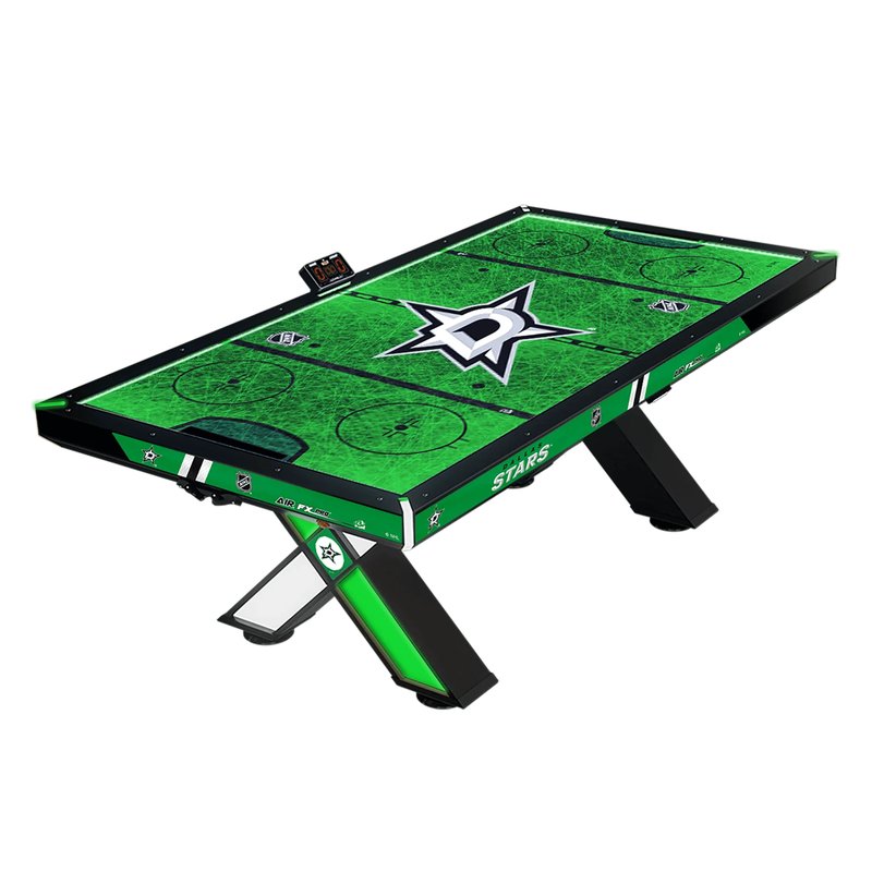 ICE NHL Air FX Pro Air Hockey Table Free Play Dallas Stars