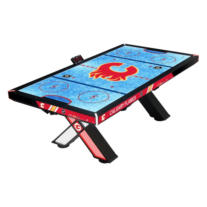ICE NHL Air FX Pro Air Hockey Table Free Play Calgary Flames