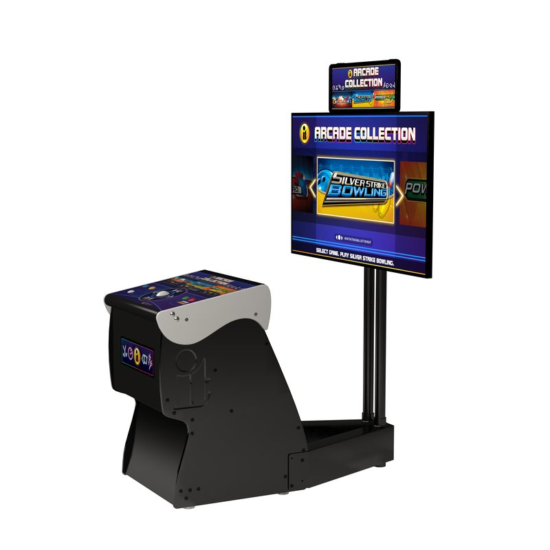 Incredible Technologies Arcade Collection Home Edition with Monitor Stand Full View 2