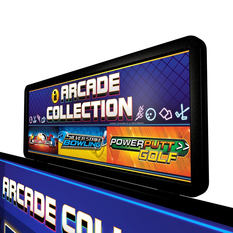 Incredible Technologies Arcade Collection Home Edition Marquee Side