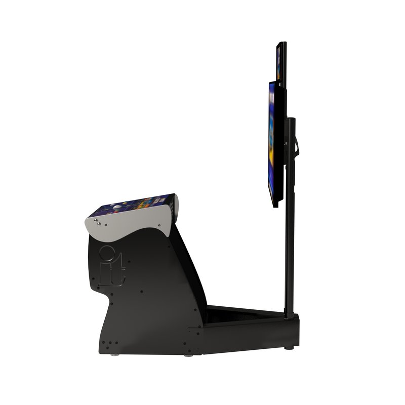 Incredible Technologies Arcade Collection Home Edition with Monitor Stand Side View