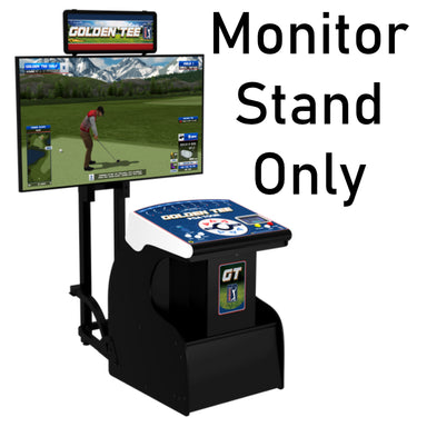 Incredible Technologies Golden Tee PGA TOUR Showpiece Pro TV Monitor Stand Image 