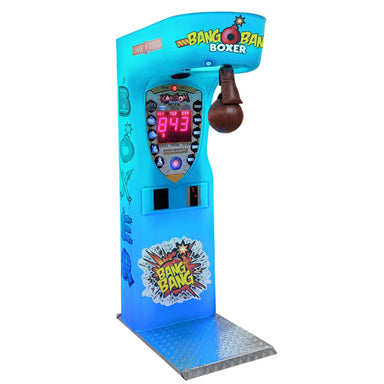 Kalkomat Boxer Bang Bang Boxing Arcade Machine Full View Blue