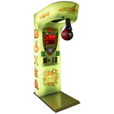 Kalkomat Boxer Bang Bang Boxing Arcade Machine Full View Green