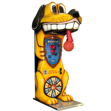 Kalkomat Boxer Dog Boxing Arcade Machine Brown 