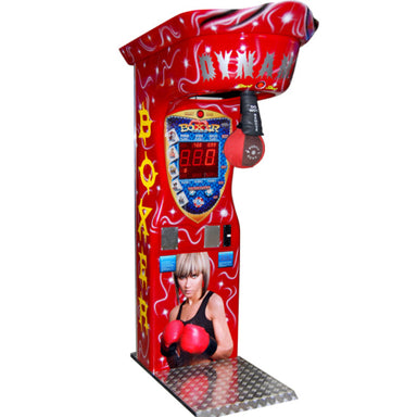 Kalkomat Boxer Dynamic Boxing Arcade Machine Red Spiral