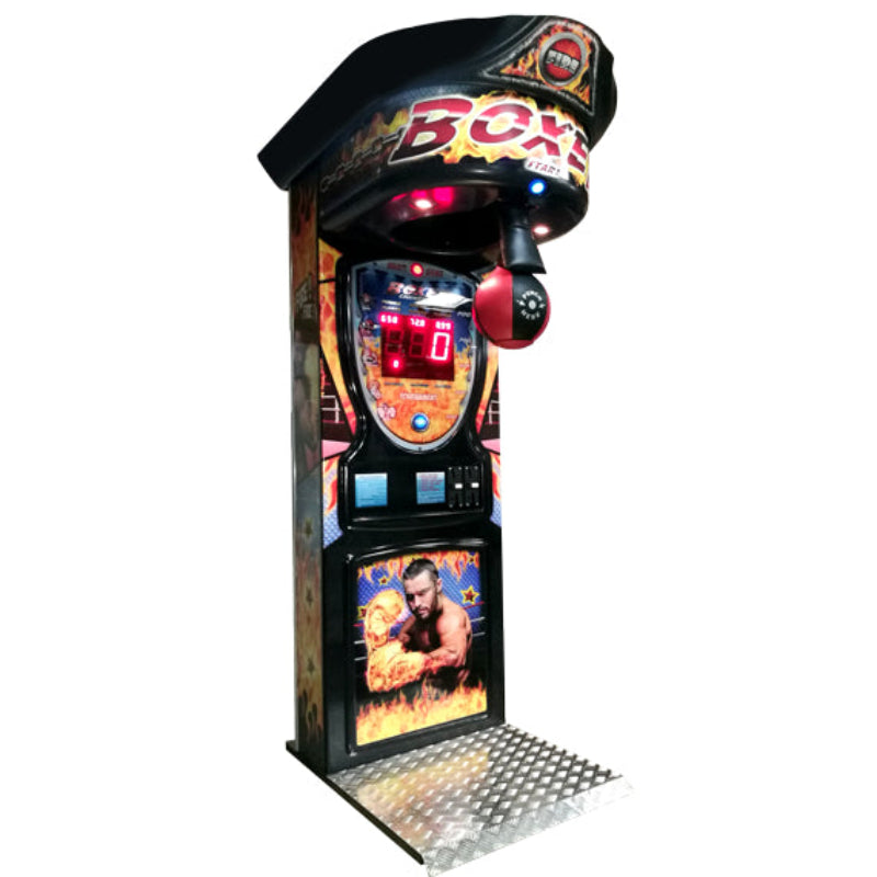 Kalkomat Boxer Fire Boxing Arcade Machine Man