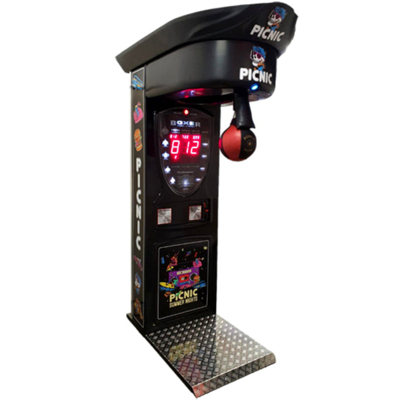 Kalkomat Boxer Fire Boxing Arcade Machine Picnic