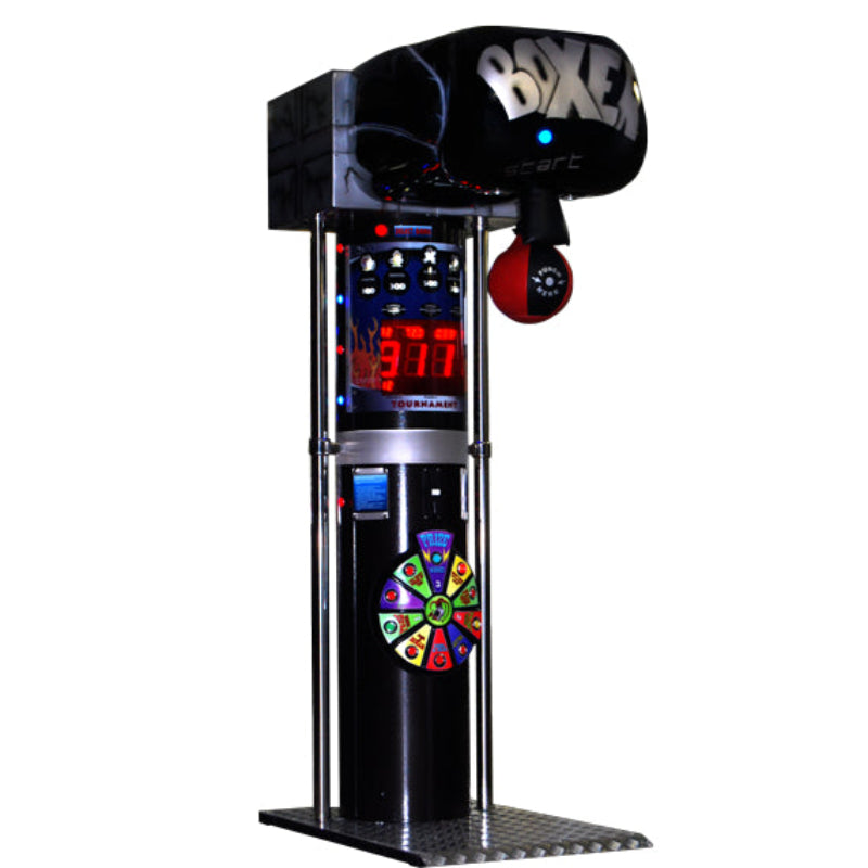 Kalkomat Boxer Glove Boxing Arcade Machine Black Wheel of Boxer