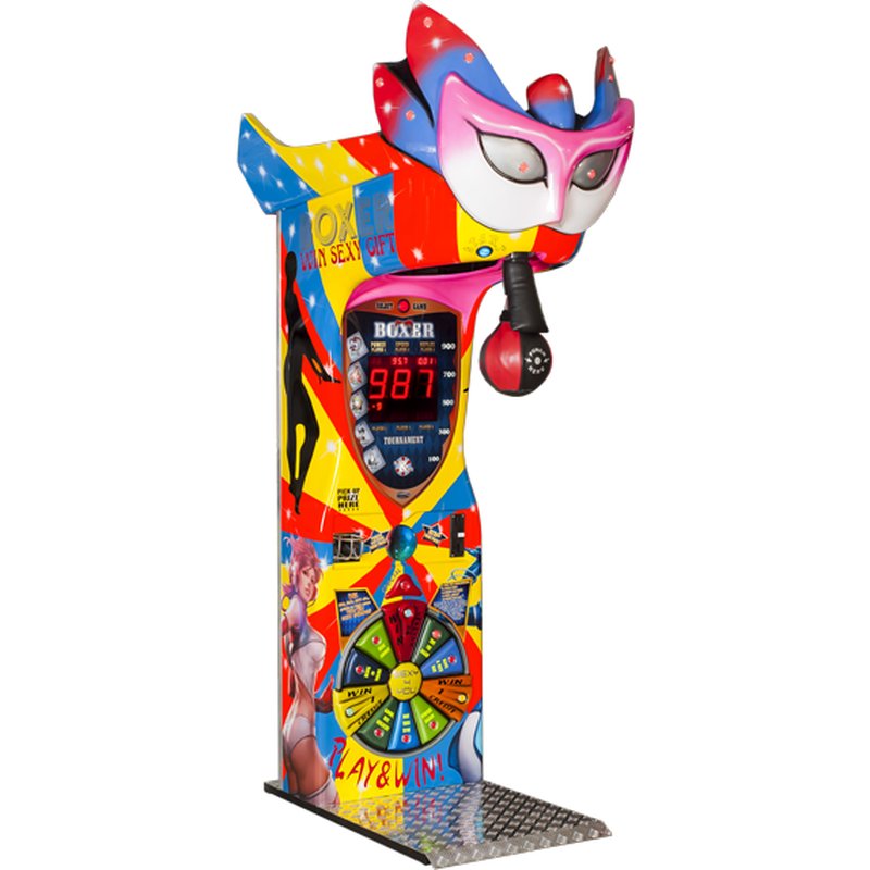 Kalkomat Boxer Mask Boxing Arcade Machine Italo Disco