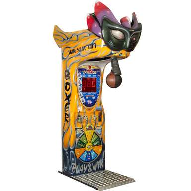 Kalkomat Boxer Mask Boxing Arcade Machine Yellow Navy Fire