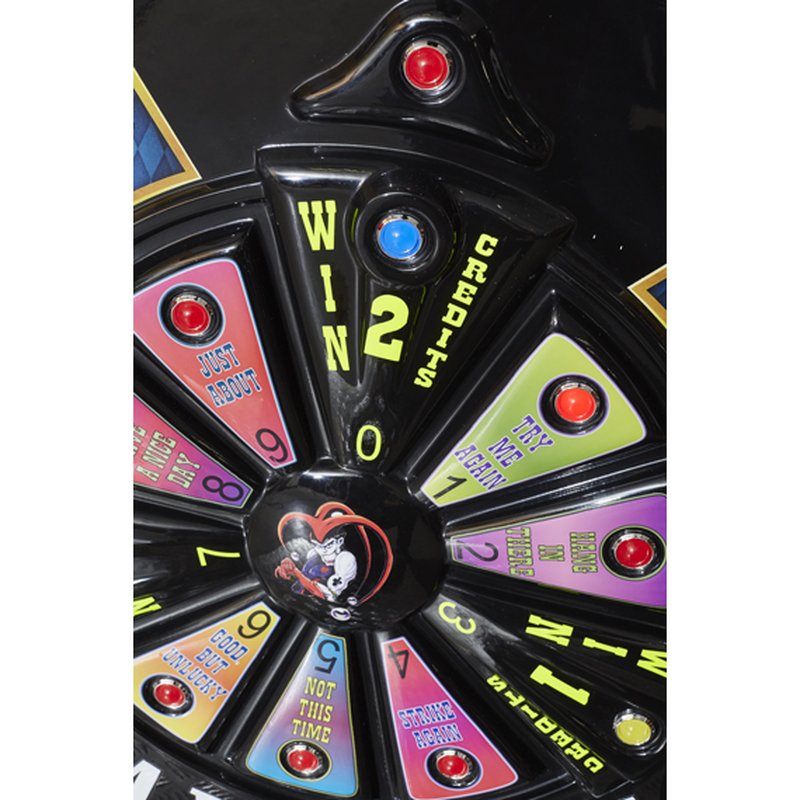 Kalkomat Boxer Wheel of Boxing Punching Arcade Machine Close-up View 2