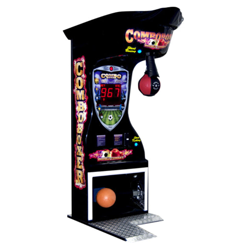 Kalkomat Combo Boxer Boxing Arcade Machine Black