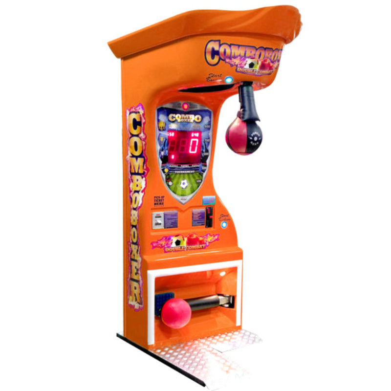 Kalkomat Combo Boxer Boxing Arcade Machine Orange