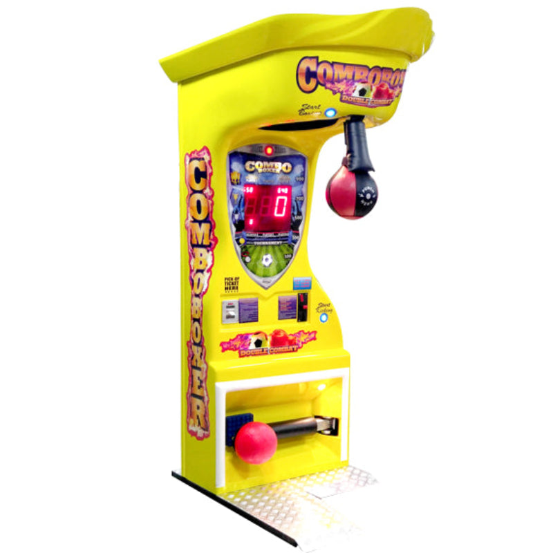 Kalkomat Combo Boxer Boxing Arcade Machine Yellow
