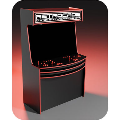 Retro-Cade 4-Player Classic Arcade Cabinet Full View Image