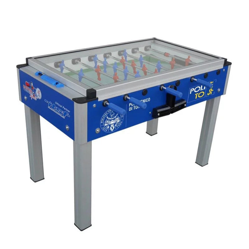 Roberto Sport College Pro Cover Custom Mockup Blue Table Side View                                                                                                             