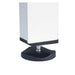 Roberto Sport Ermes white iron adjustable leg with black base on a white background image