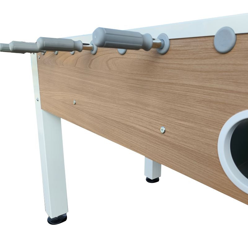 Roberto Sport Ermes Wood Foosball Table close-up 