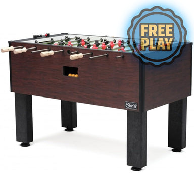 Shelti Pro Foos II Deluxe Foosball Table Free Play Badge