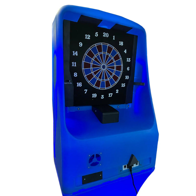 Spider 360 3000 Series Home Dartboard Machine Ice Close View