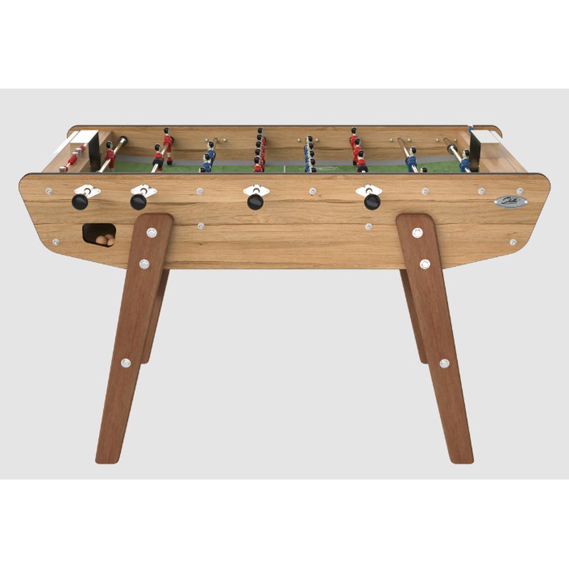 Stella Home Outdoor Foosball Table Oak Effect Free Play 01