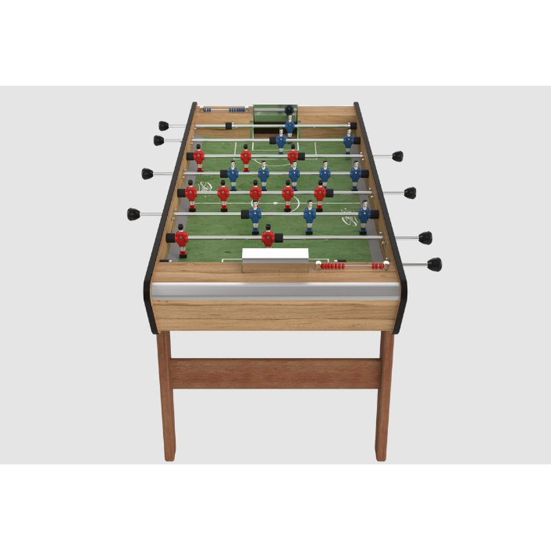 Stella Home Outdoor Foosball Table Oak Effect Free Play 03