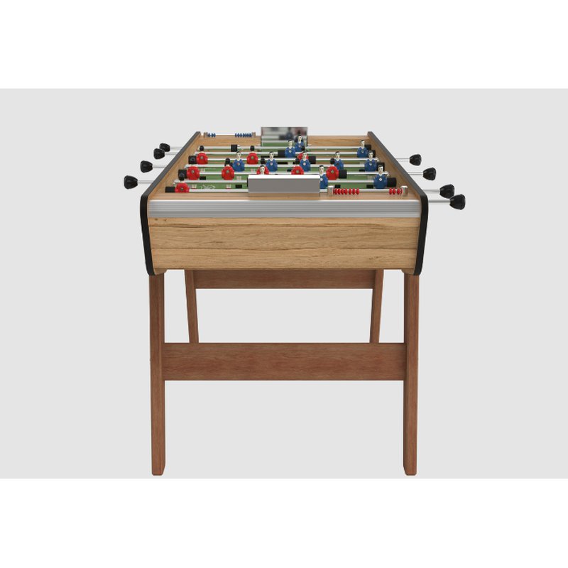 Stella Home Outdoor Foosball Table Oak Effect Free Play 04