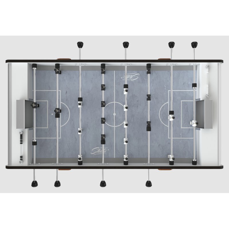 Stella Home Outdoor Foosball Table White Free Play 02
