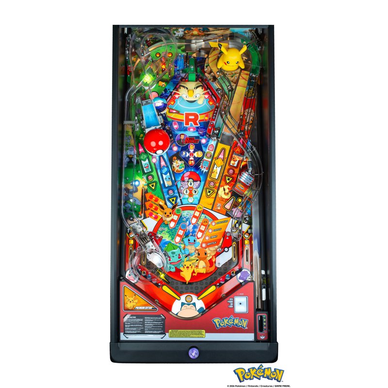 Stern Pokémon Premium Pinball Machine