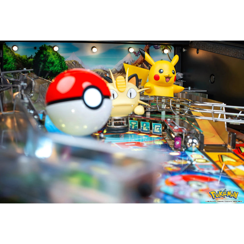 Stern Pokémon Pro Pinball Machine Product View Image 8