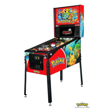 Stern Pokemon Premium Pinball Machine Full View Image 2