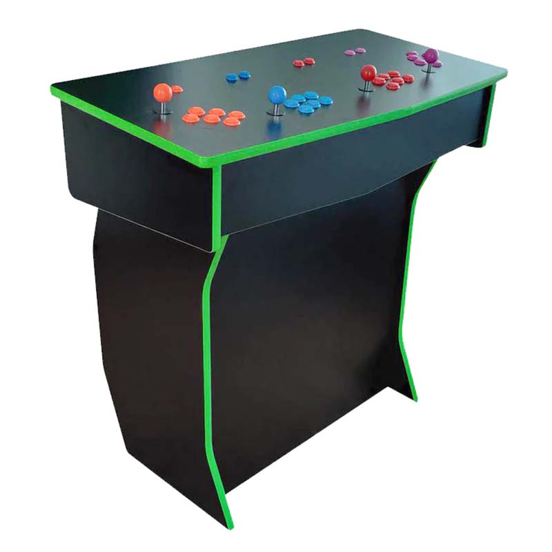 The Arcade Guys TAG Pedestal Green Trim