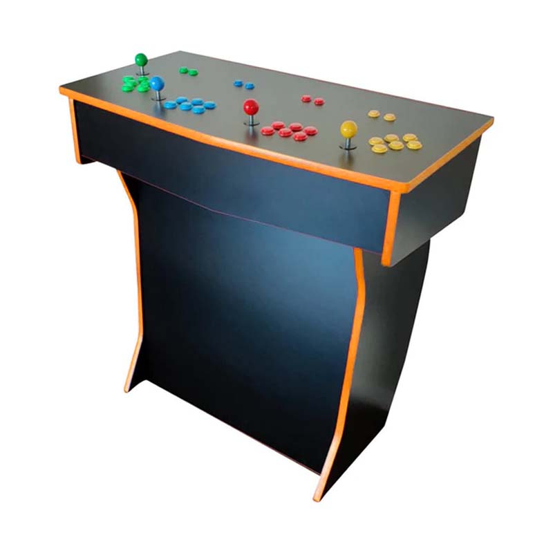 The Arcade Guys TAG Pedestal Orange Trim