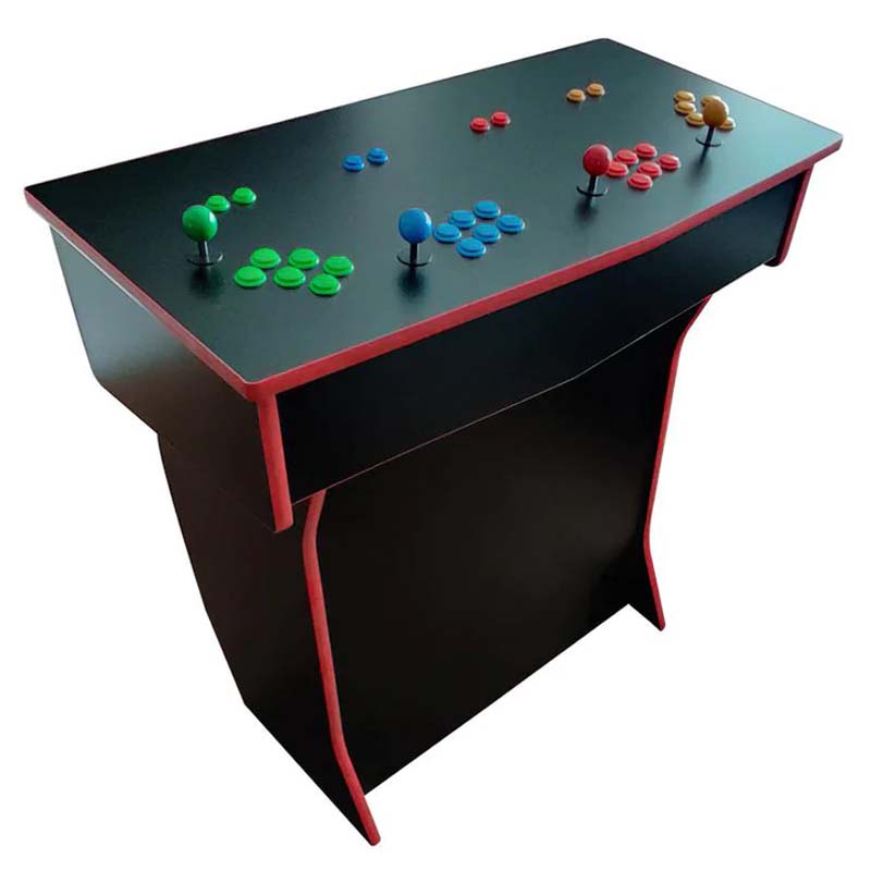 The Arcade Guys TAG Pedestal Red Trim