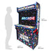 TAG Ultimate Retro Arcade 55 inch TV Dimensions Orange Red Yellow Green Blue Black White Gray Purple