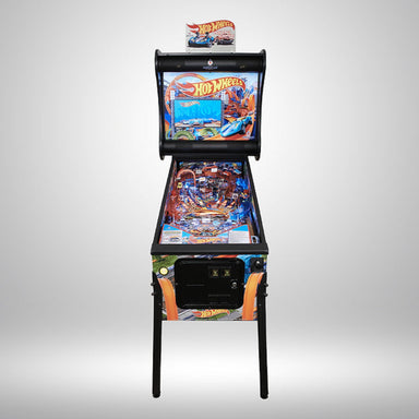 american pinball hotwheels classic cabinet front view