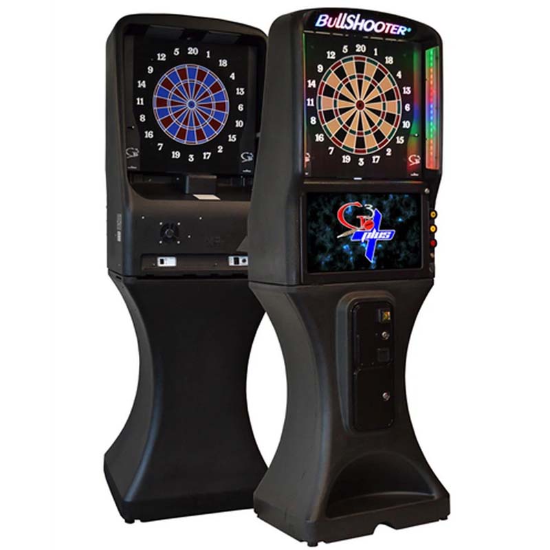 Arachnid 360 Galaxy 3 Plus Bullshooter Dartboard Front And Back View