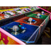Avian Knights Deluxe 4-Player Arcade Cabinet four illuminated control stations with joysticks and buttons, commercial coin-operated arcade game