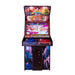 Alan-1 Avian Knights Pro 2-Player Arcade Cabinet front three quarter view showing illuminated marquee, 32 inch monitor, dual control panels, and side artwork.