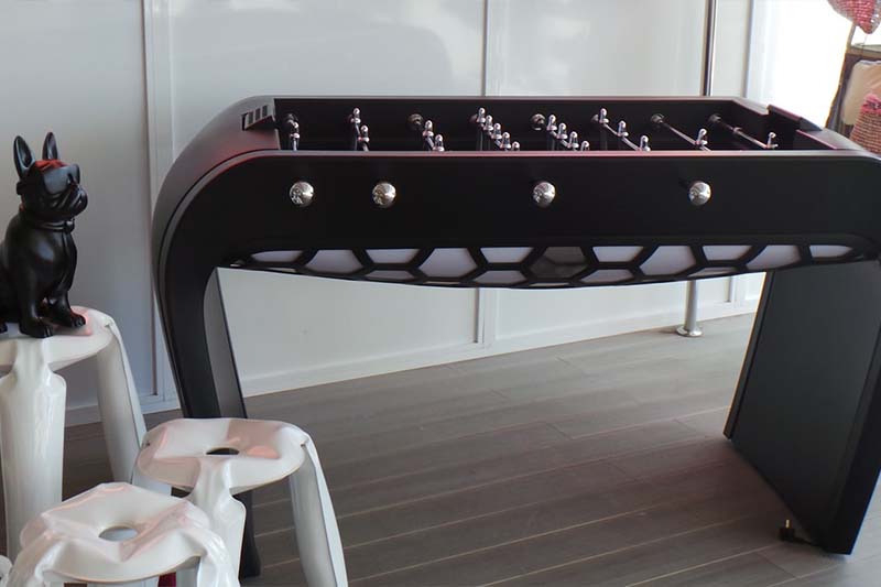 Blackball Foosball Table Black
